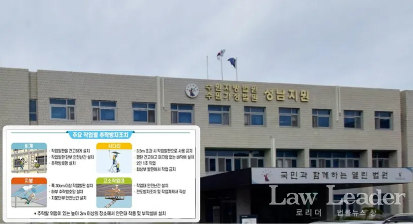 공사장 추락사고로 전치 12주 중상···안전관리자 무죄 이유는? 이미지