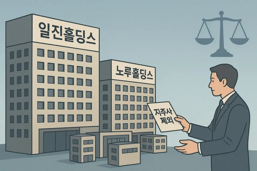 [Why] “지주사 지위 필요없다” 일진홀딩스 이어 노루홀딩스도 반납한 까닭은 이미지